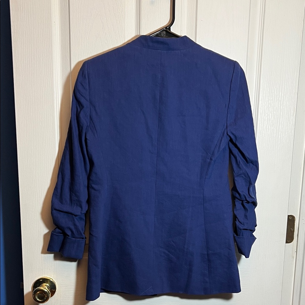ALICE + OLIVIA Jerri Linen Blend Blazer - Picture 6 of 9
